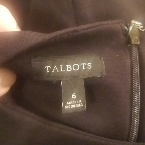 Talbots professional black dress 6 - Picture 5 of 5